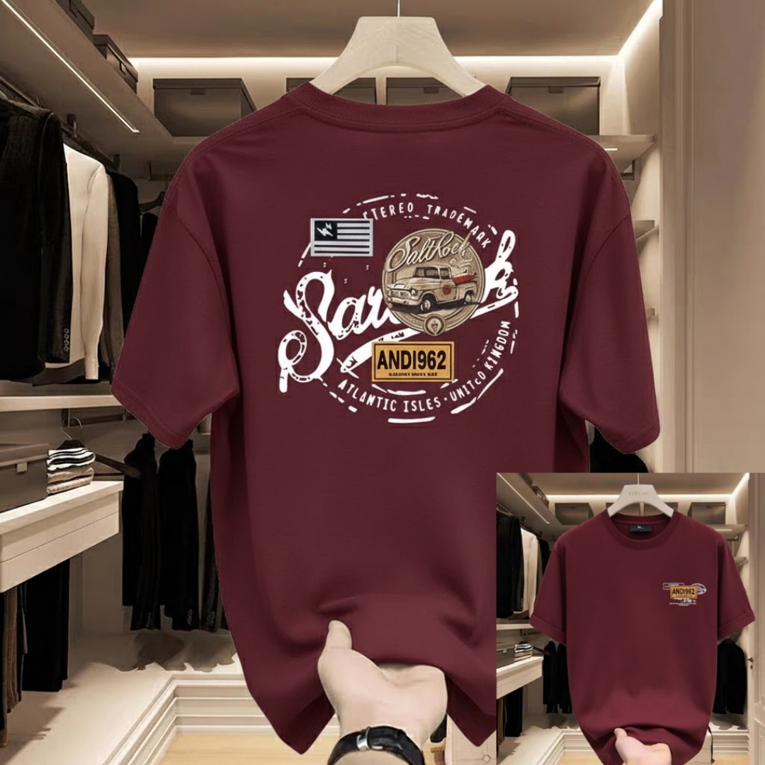 Premium China Drop Shoulder T-Shirt
